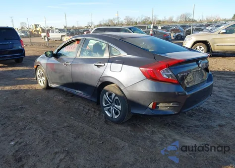 2017 Honda Civic Lx from USA, damaged, VIN 19XFC2F52HE048845